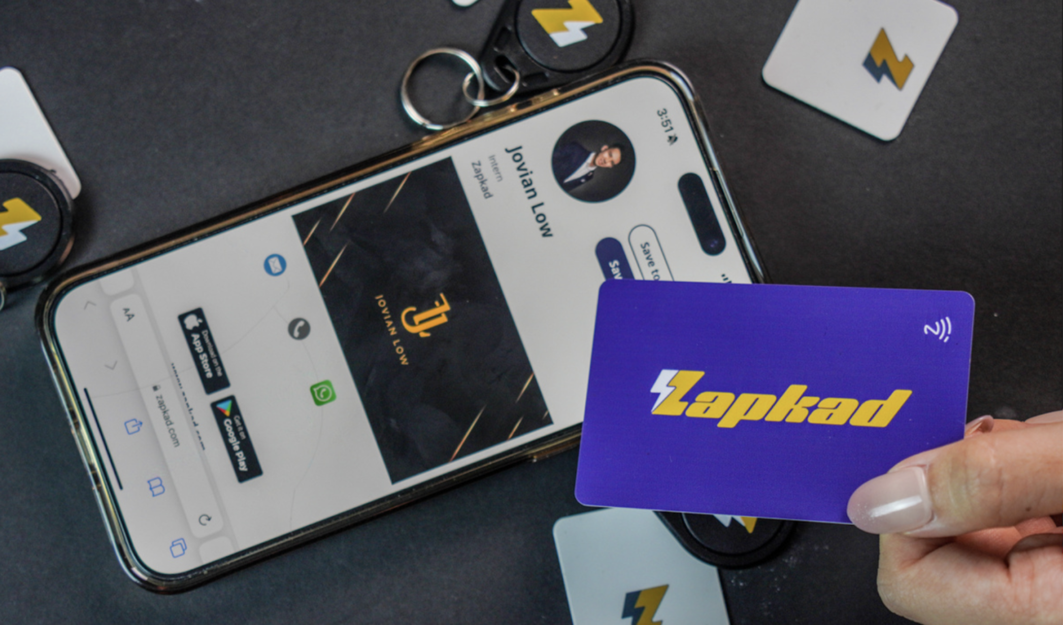 NFC Business Cards Singapore | Affordable & Fast Delivery - Zapkad